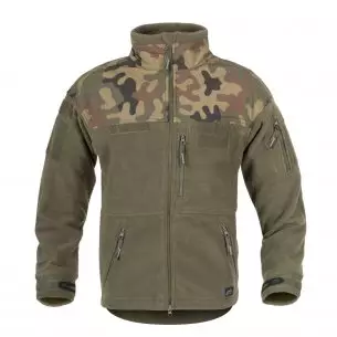 Helikon-Tex® INFANTRY Fleece Jacket - Olive Green / PL Woodland