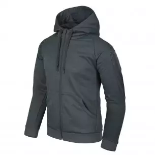 Helikon-Tex® Bluza URBAN TACTICAL HOODIE (FullZip)® - Melange Black-Grey