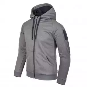Helikon-Tex® URBAN TACTICAL HOODIE (FullZip)® - Melange Grey