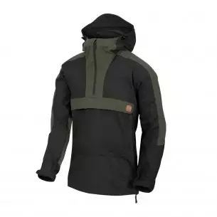 Anorak WOODSMAN® Jacke - Schwarz/Taiga Green