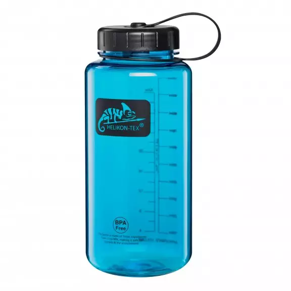 Helikon-Tex® Butelka TRITAN ™ FLASCHE WIDE MOUTH (1 LITR) - Blau/Schwarz