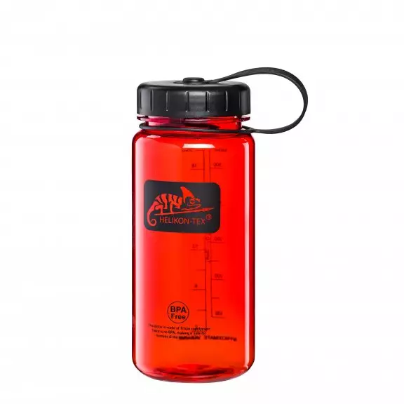 Helikon-Tex® Butelka TRITAN™ BOTTLE WIDE MOUTH (550 ml) - Czerwona