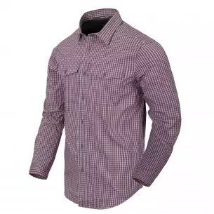 Helikon-Tex Covert Concealed Carry Hemd - Scarlet Flame Checkered