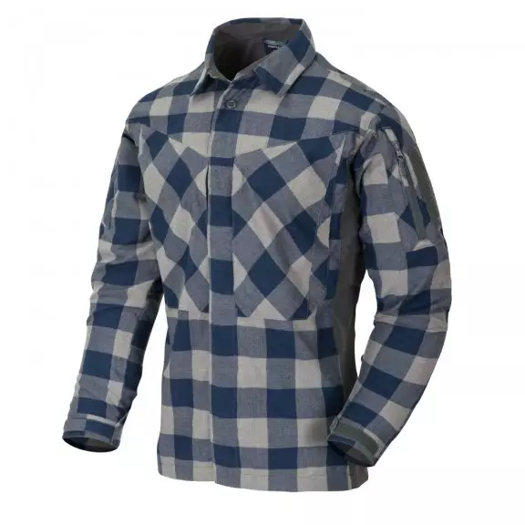 Helikon-Tex® Koszula MBDU Flannel® - Slate Blue Checkered