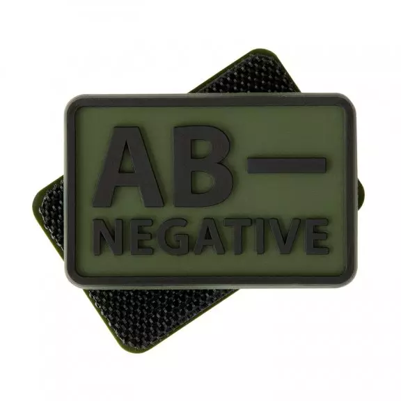 Helikon-Tex® Blood type PVC velcro patch - Olive Green