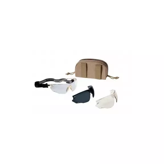 Bollé Okulary balistyczne COMBAT ( COMBKITS ) - Sand Kit