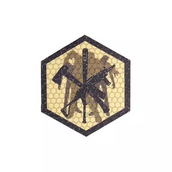 Combat-ID Velcro patch - Zombie Kill (ZK-TAN) - Desert