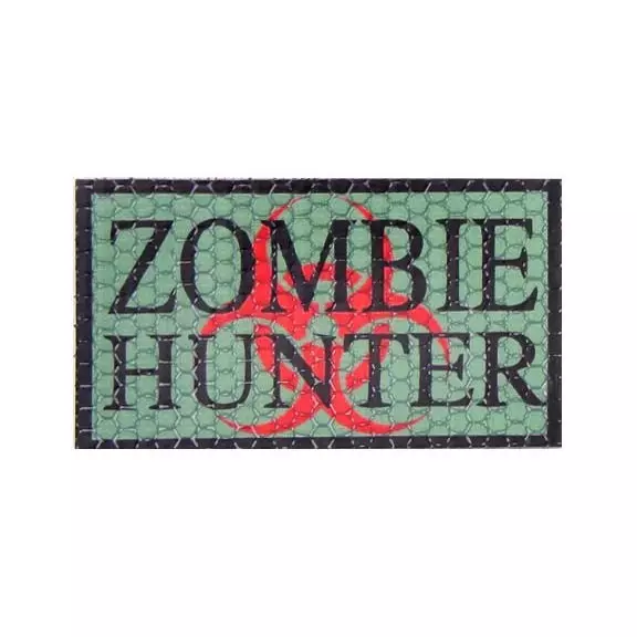 Combat-ID Naszywka z rzepem - Zombie Hunter (ZH-GR) - Olive Green