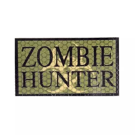 Combat-ID Naszywka z rzepem - Zombie Hunter (ZH-OD) - Olive Drab