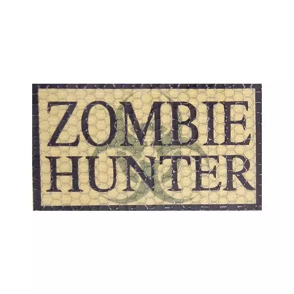 Combat-ID Velcro patch - Zombie Hunter (ZH-CT) - Coyote / Tan