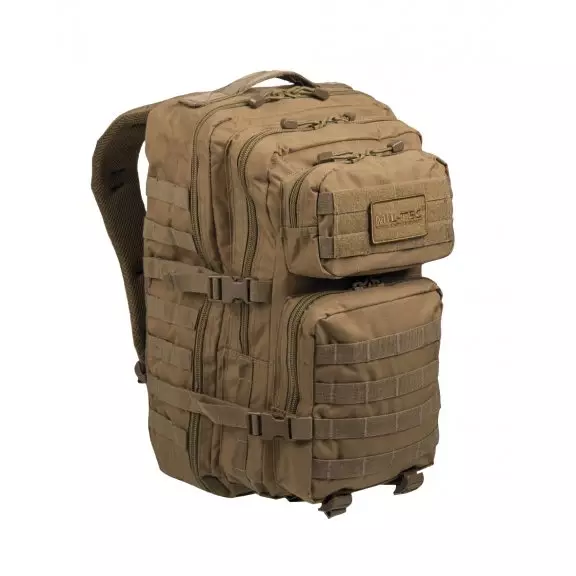 Mil-Tec® US ASSAULT Tactical Backpack - Large - Coyote / Tan