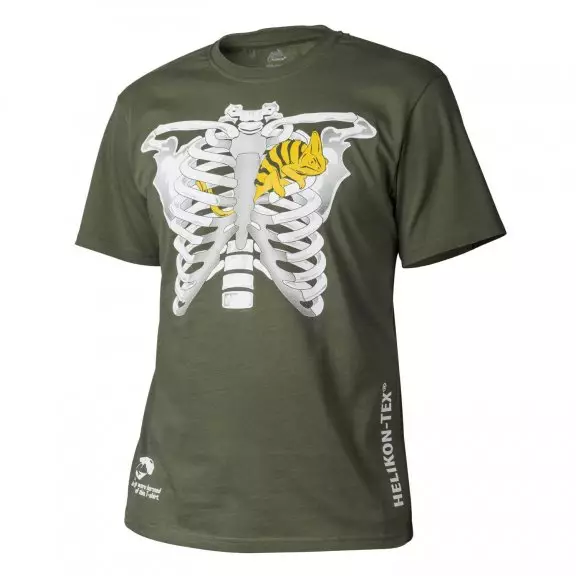 Helikon-Tex® THORAX AND CHAMELEON Classic Army T-shirt -  Baumwolle - Olivgrün