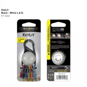 Nite Ize® S-Biner Key Lit -...