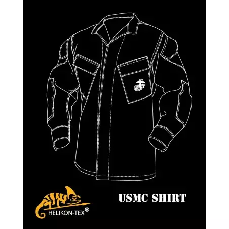 Helikon-Tex® USMC (US Marine Corps) Shirt - Marpat USMC Digital Woodland