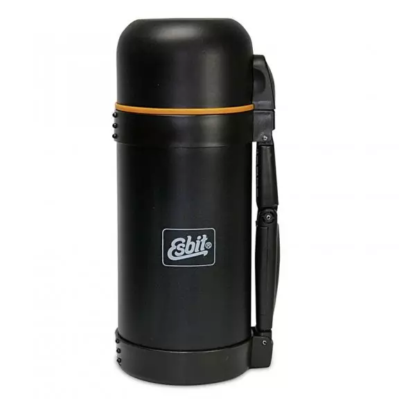 Esbit® Vacuum Flask XL (WM1200ML) - Stainless Steel - Black - 1.2 liter