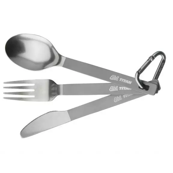 Esbit® Zestaw sztućców Titanium Cutlery Set (TC3-TI)