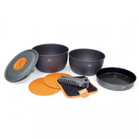 Esbit® Zestaw Naczyń Turystycznych Aluminum Cookware Set 3 Standard (CW2500HA)