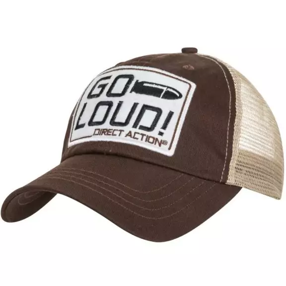 Direct Action Czapka Go Loud!® Feed Cap - US Brown