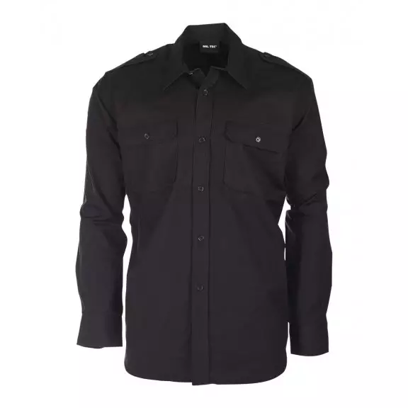 Mil-Tec® Koszula taktyczna FELDHEMD - Czarny