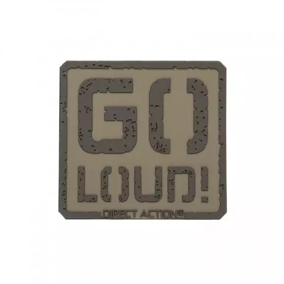 Direct Action® GO LOUD! Patch - Coyote Brown