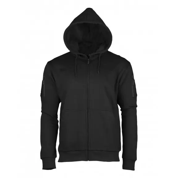 Mil-Tec® Bluza Tactical Hoodie Zipper - Czarny