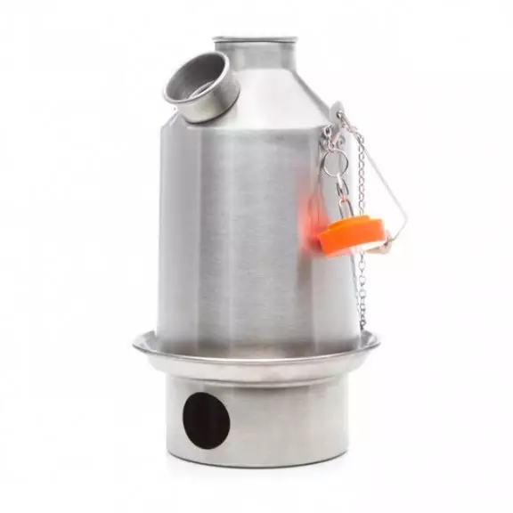 Kelly Kettle® Medium 'Scout' - Stainless Steel - 1