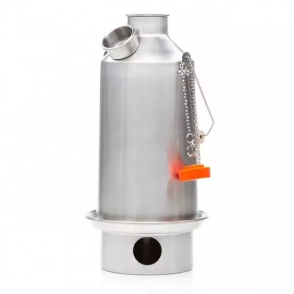 Kelly Kettle® Large 'Base Camp' - Stainless Steel - 1