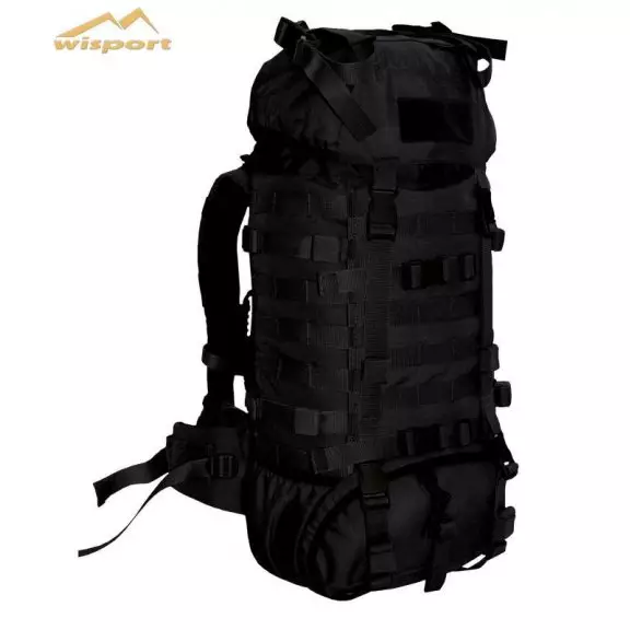 Wisport® Backpack Raccoon 45 - Cordura - Black