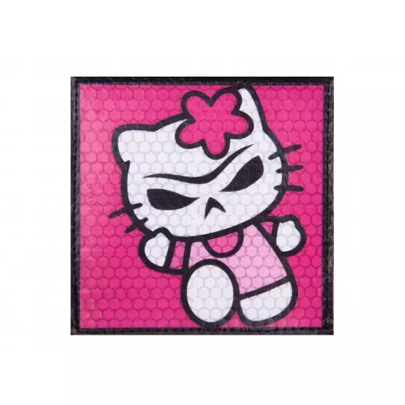Combat-ID Naszywka z rzepem - Hell Kitty -Pink (HK-PINK)