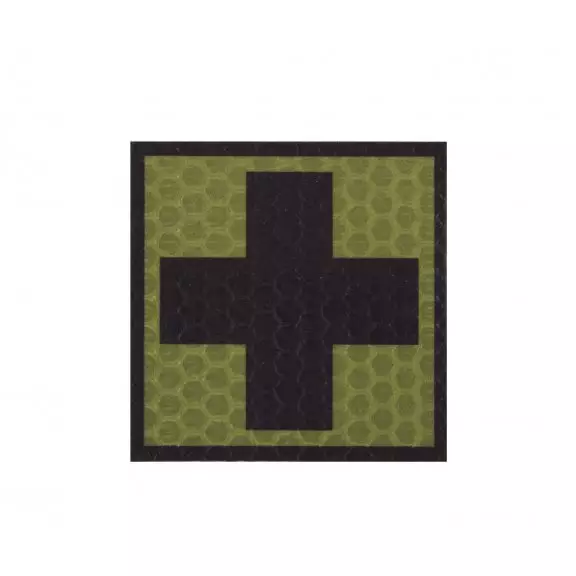 Combat-ID Velcro patch - Cross - Olive Drab (F1-OD)