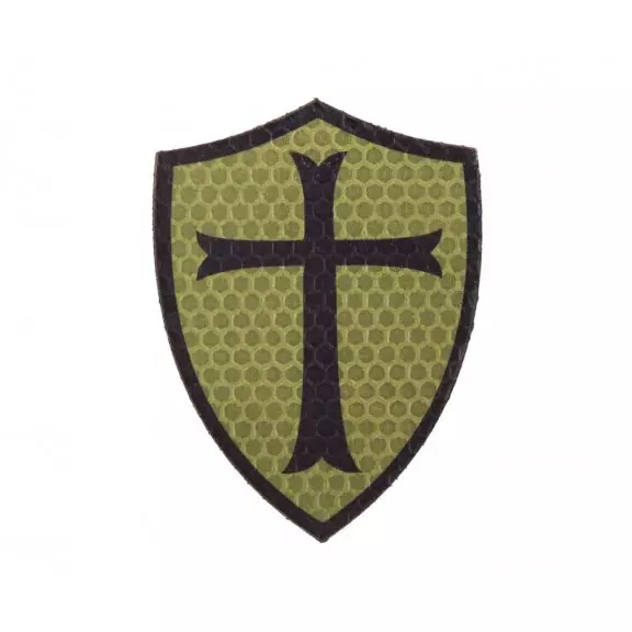 Combat-ID Velcro patch - Shield Crusader - Olive Drab (TK-OD)