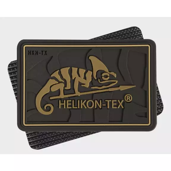 Helikon-Tex® HELIKON-TEX Logo Velcro patch - PVC - Coyote / Tan