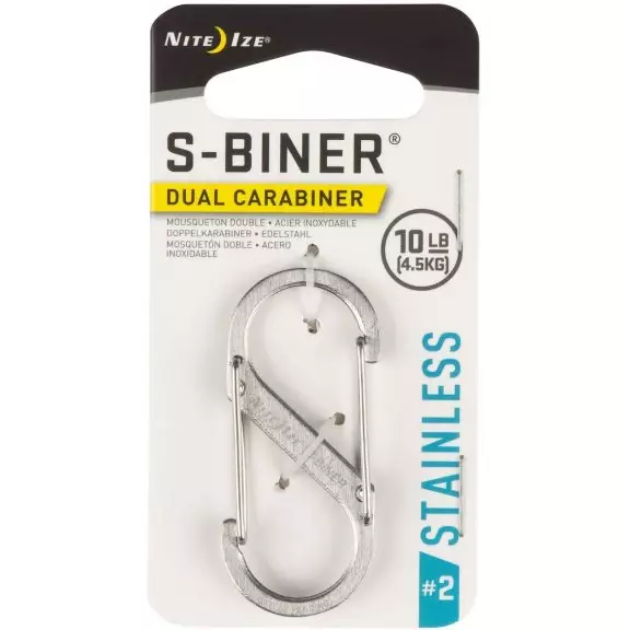 Nite Ize® S-Biner SIZE 2 - Steel