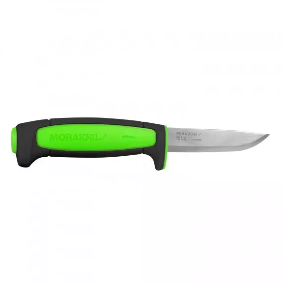 Morakniv® BASIC 511 Knife - Carbon Steel - Black / Green