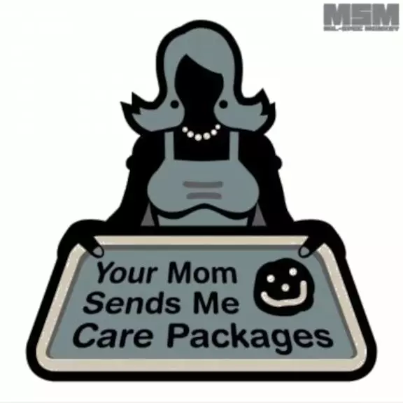 Mil-spec Monkey Taktischer Patch mit Klettverschluss - Your Mom Sends