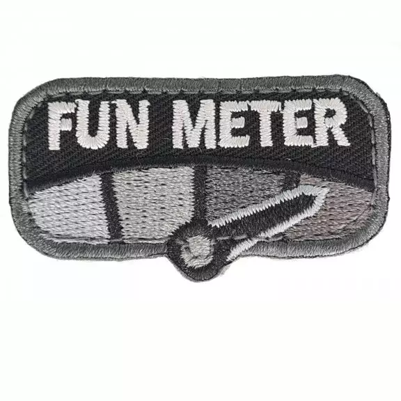 Mil-spec Monkey Tactical Patch With Velcro - Fun Meter