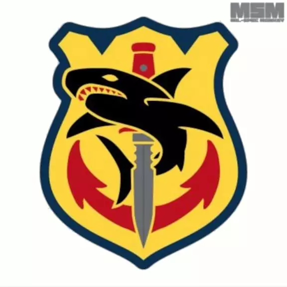 Mil-spec Monkey Tactical Patch With Velcro - Tac Shark