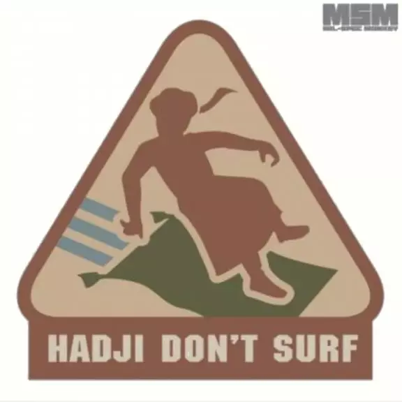 Mil-spec Monkey Taktischer Patch mit Klettverschluss - Hadji Don't Surf
