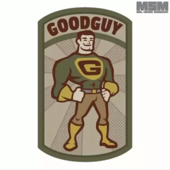 Mil-spec Monkey Tactical Patch With Velcro - GoodGuy PVC