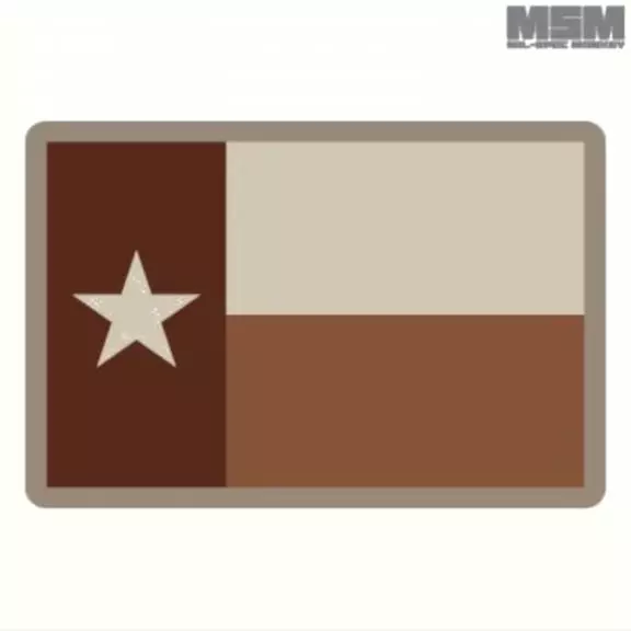 Mil-spec Monkey Taktischer Patch mit Klettverschluss - Texas Flag
