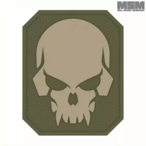 Mil-spec Monkey Naszywka Taktyczna Z Rzepem - Pirateskull Large PVC