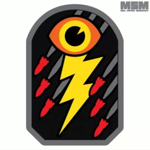 Mil-spec Monkey Tactical Patch With Velcro - Eye Strike EMB