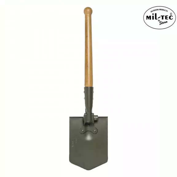 Mil-Tec Foldable Shovel German Style With Poking - Olive