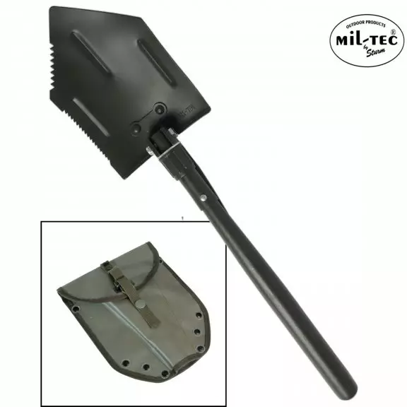 Mil-Tec US Foldable US Army Shovel with a Pouch - Olive