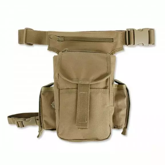 Mil-Tec® Multipack-Oberschenkeltasche - Coyote Brown