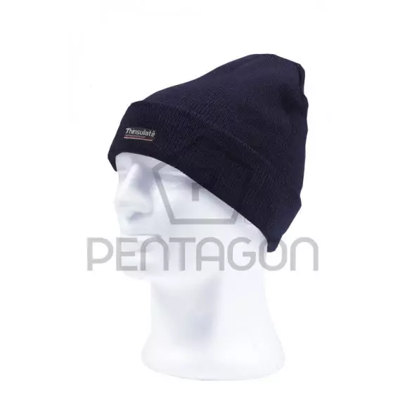 Pentagon Watch Cap with Thinsulate Liner - Navy Blue