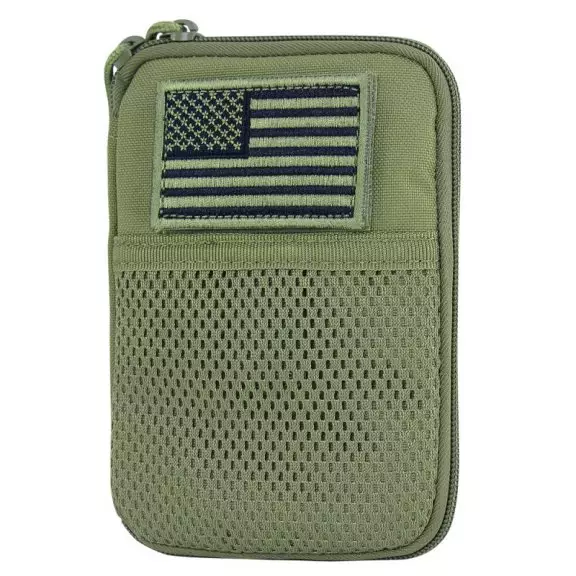 Condor® Pocket Pouch with US Flag - Olive Green