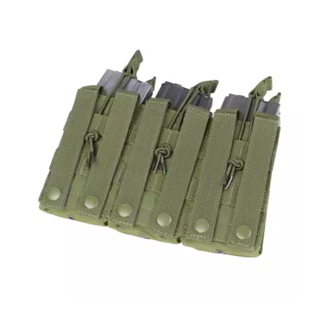 Triple Stacker M4 Mag Pouch (MA44-001) - Olive Green