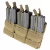 Ładownica molle Triple Stacker M4 Mag Pouch (MA44-003) - Coyote/Tan