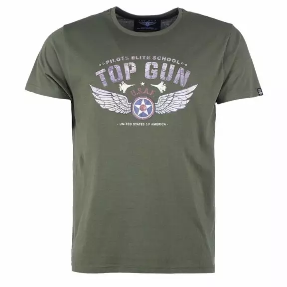 Top Gun® T-Shirt Pilots Elite School - Olive